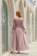 Bridesmaid Dress Chiffon Formal Party Dress Evening Dress 28016
