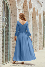 Bridesmaid Dress Chiffon Formal Party Dress Evening Dress 28016