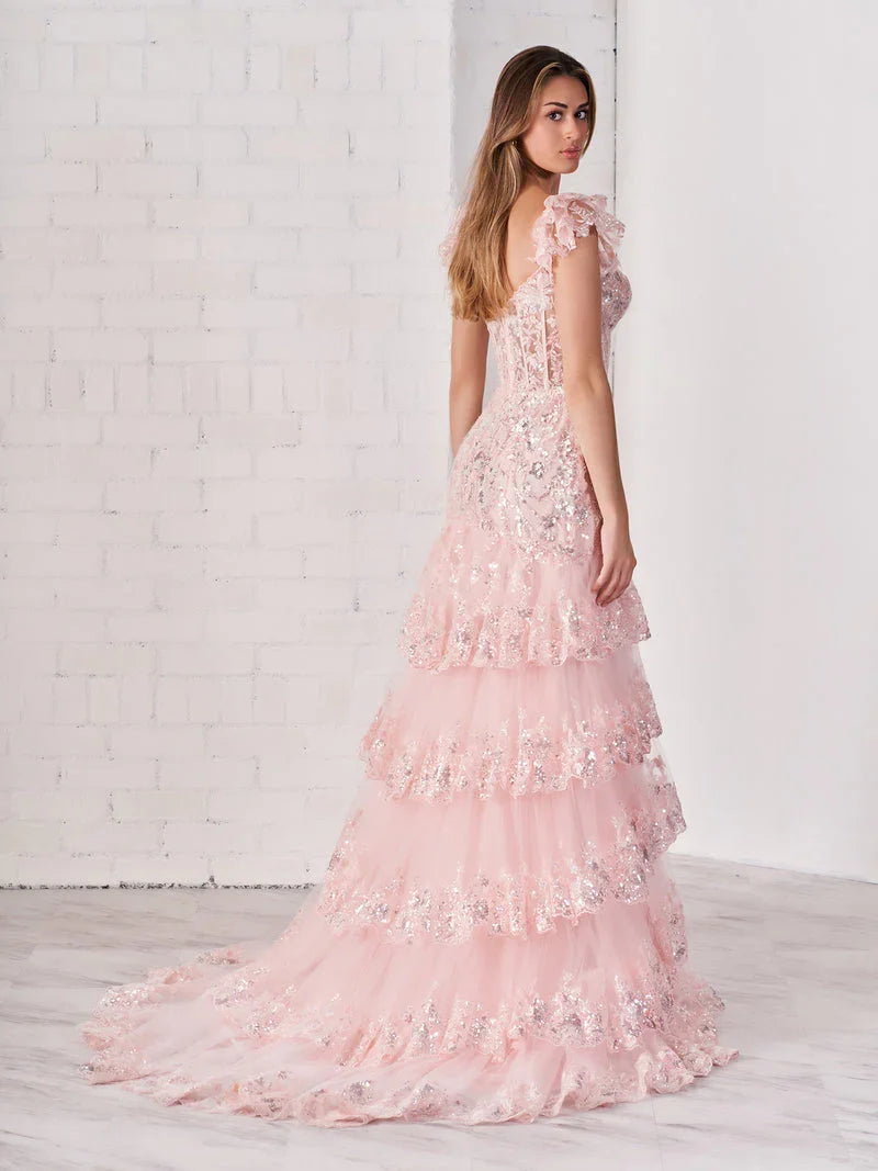 Kennedy | Sheath Off the Shoulder Long Prom Dress (Lace-up Back)