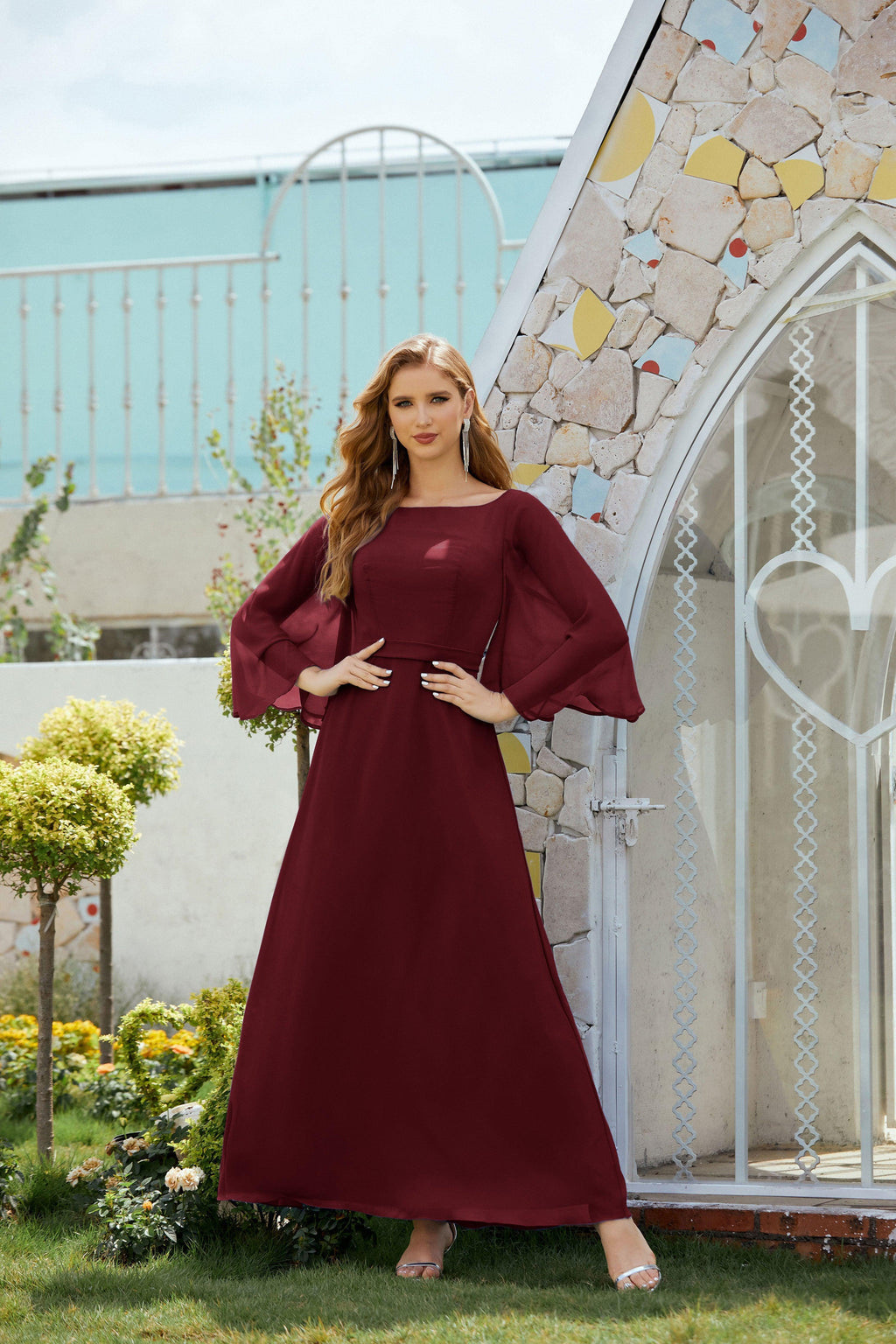 Mother of The Bride Dresses Formal Prom Dress for Wedding Guest 28012