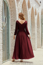 Bridesmaid Dress Chiffon Formal Party Dress Evening Dress 28016