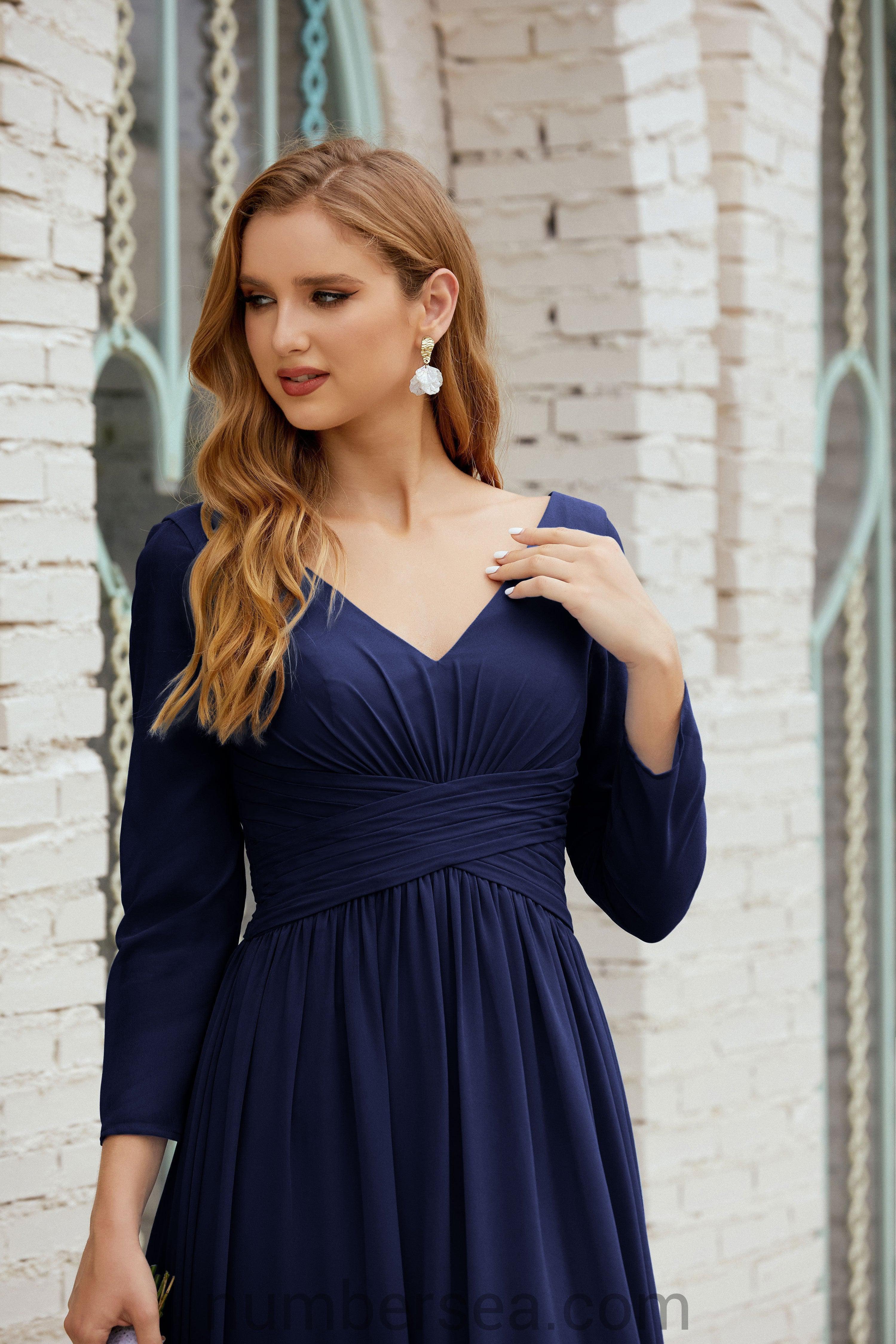 Bridesmaid Dress Chiffon Formal Party Dress Evening Dress 28016