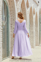 Bridesmaid Dress Chiffon Formal Party Dress Evening Dress 28016