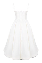 Suspender V-Neck Sleeveless Tutu Maxi Dress