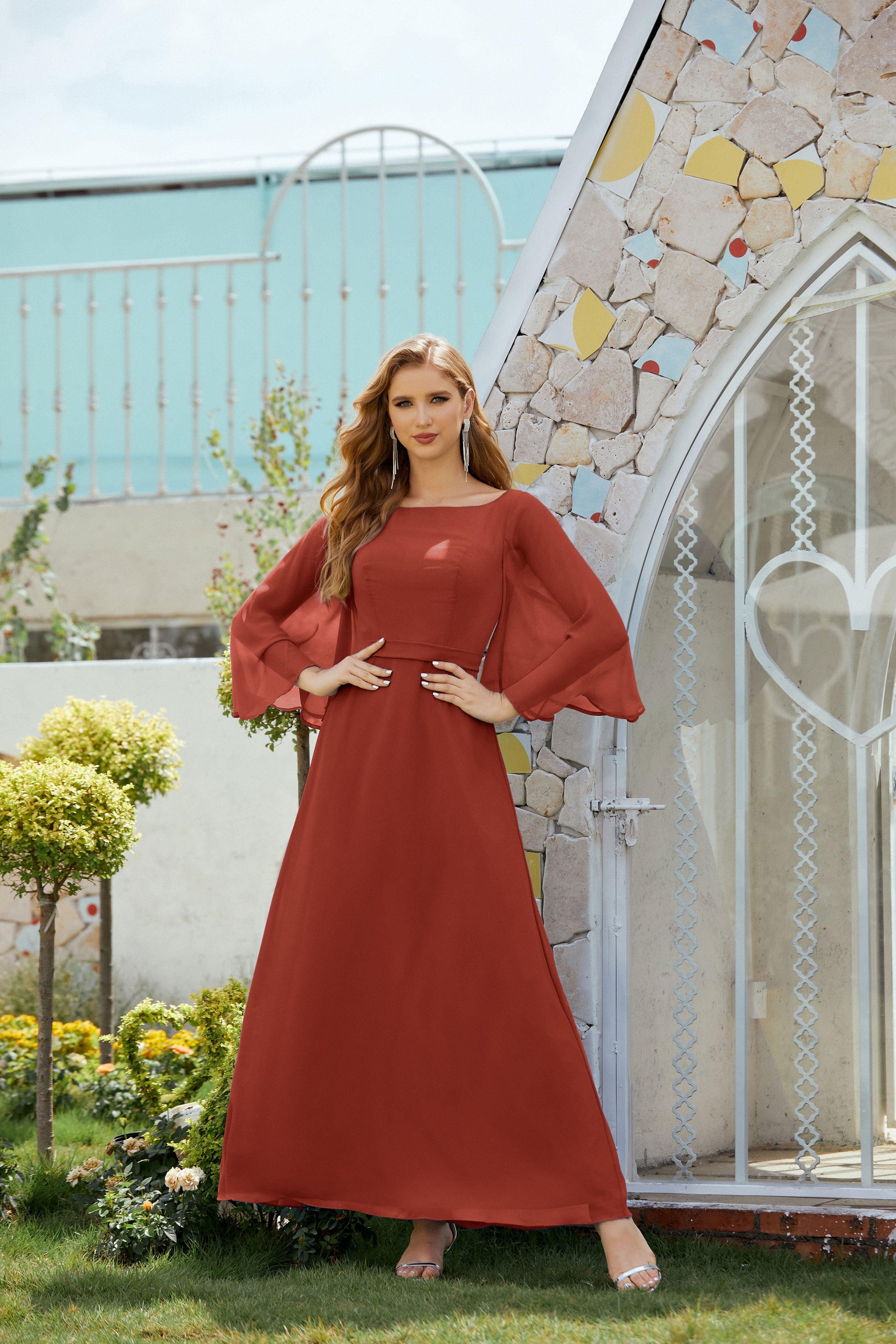 Mother of The Bride Dresses Formal Prom Dress for Wedding Guest 28012