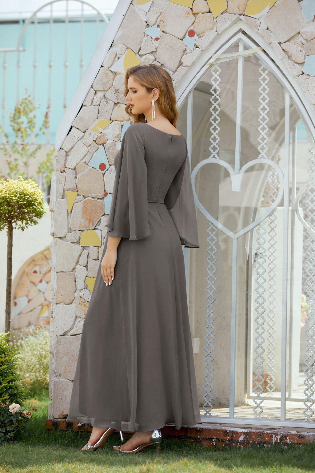 Mother of The Bride Dresses Formal Prom Dress for Wedding Guest 28012