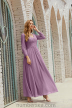 Bridesmaid Dress Chiffon Formal Party Dress Evening Dress 28016