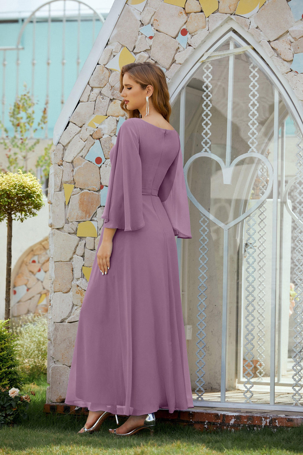 Mother of The Bride Dresses Formal Prom Dress for Wedding Guest 28012