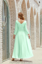 Bridesmaid Dress Chiffon Formal Party Dress Evening Dress 28016