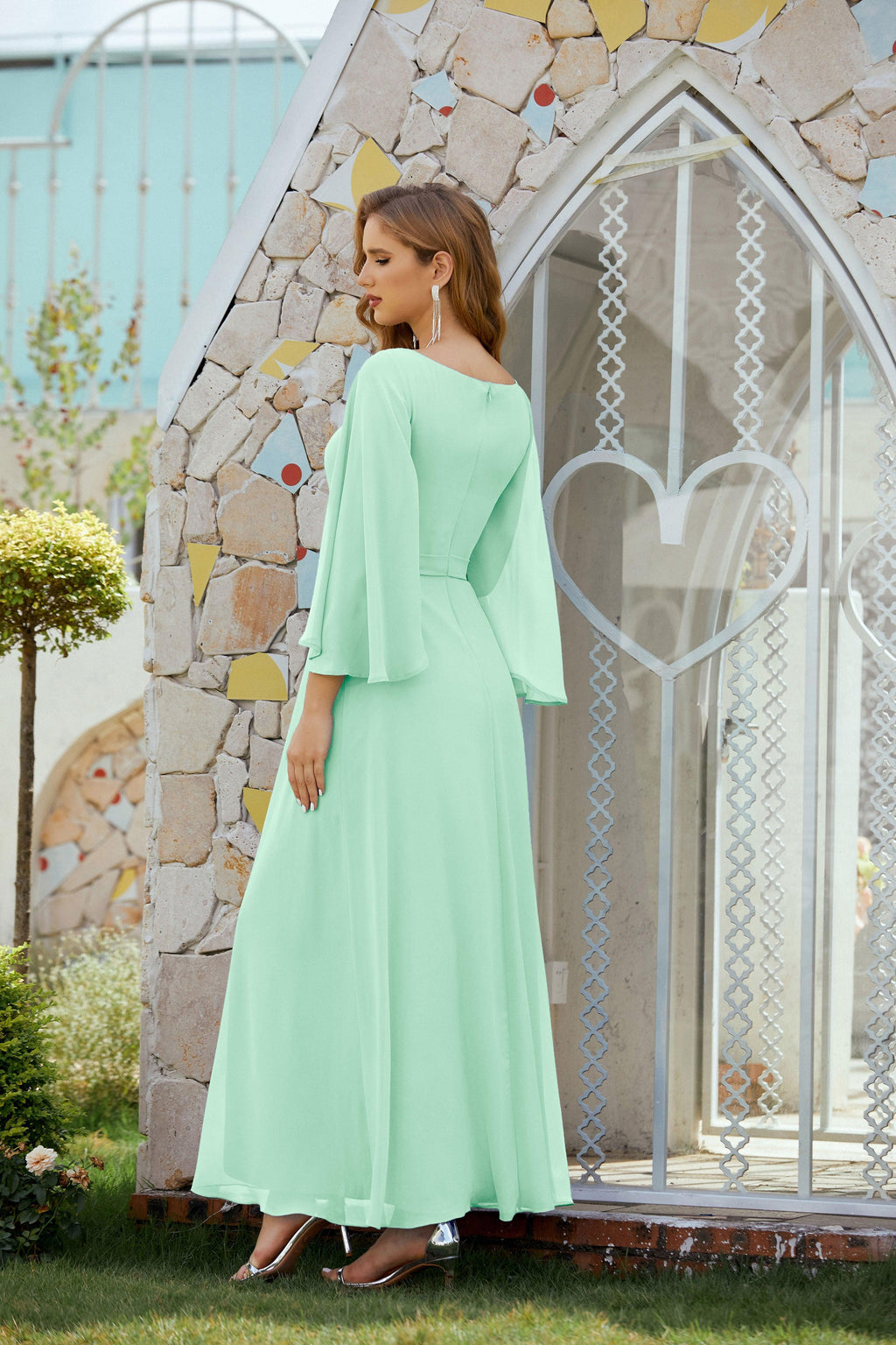Mother of The Bride Dresses Formal Prom Dress for Wedding Guest 28012