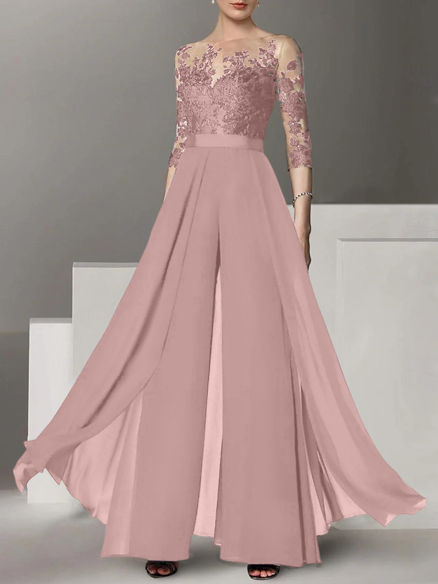 A-Line/Princess Mother of the Bride Dresses with Applique
