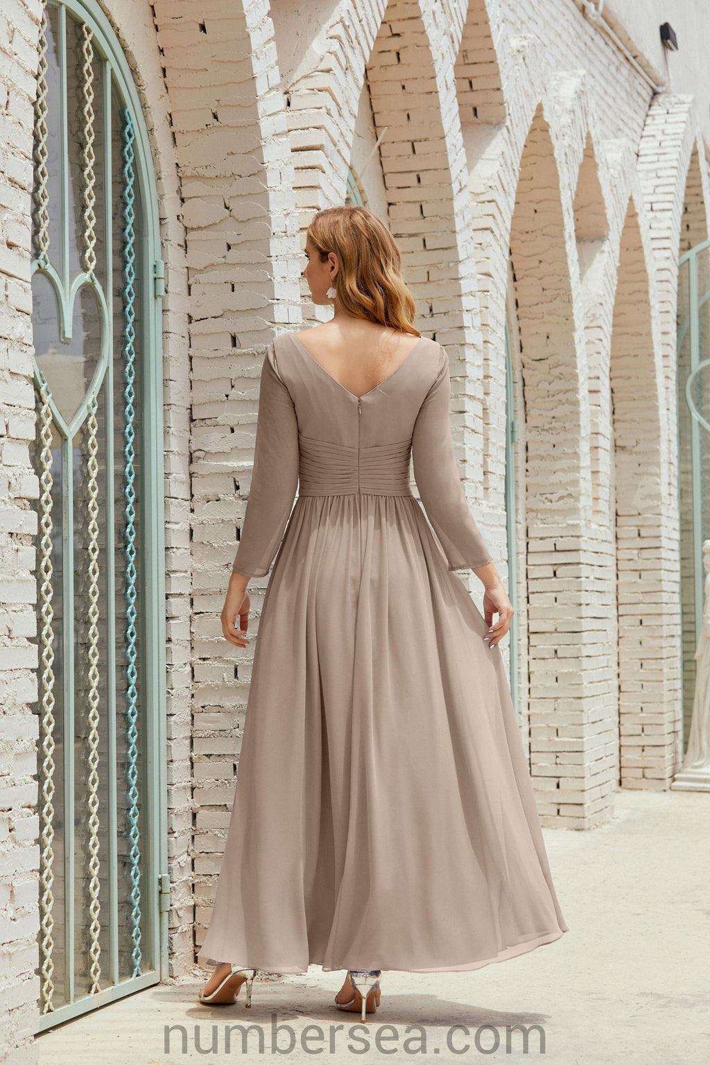 Bridesmaid Dress Chiffon Formal Party Dress Evening Dress 28016