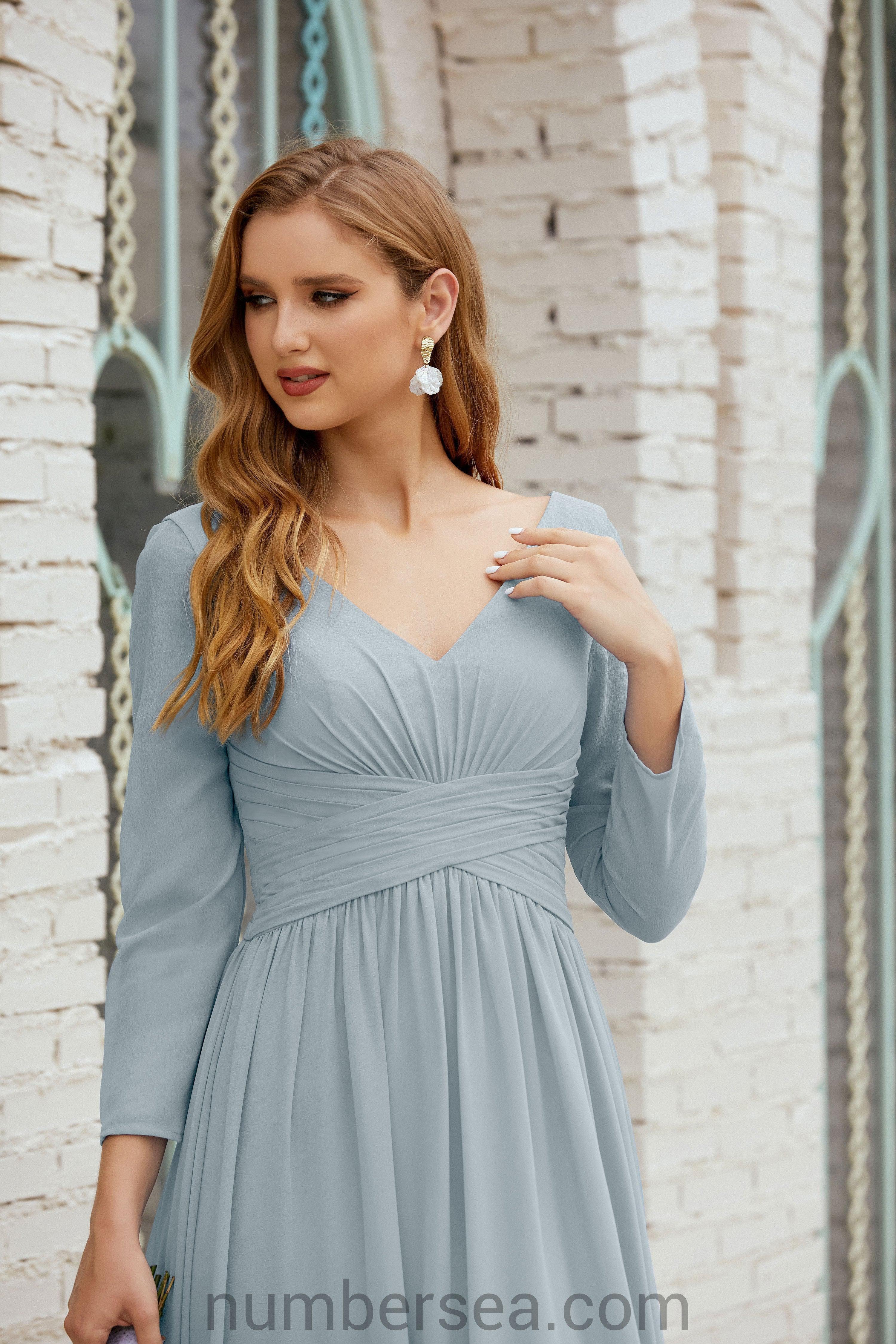 Bridesmaid Dress Chiffon Formal Party Dress Evening Dress 28016