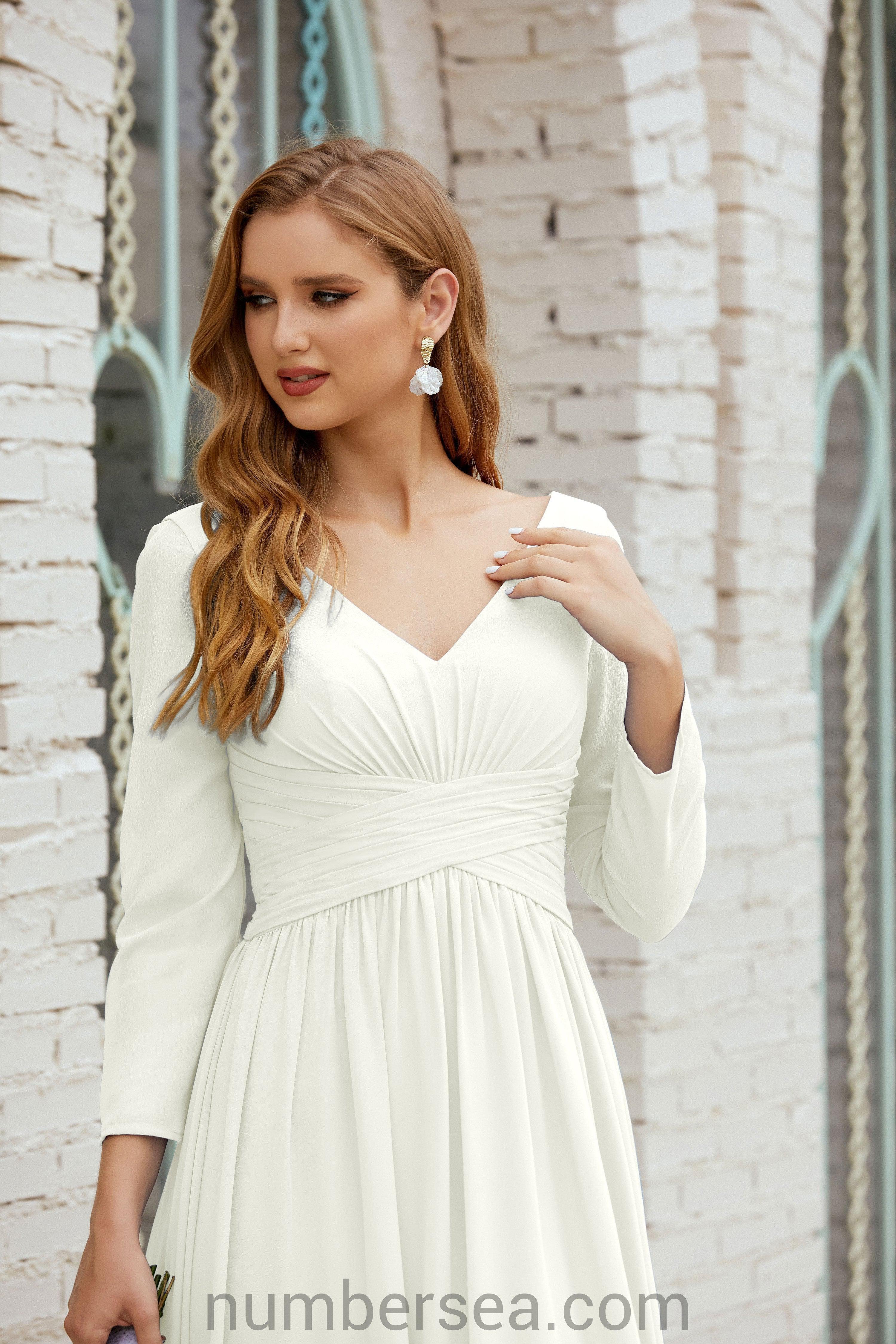 Bridesmaid Dress Chiffon Formal Party Dress Evening Dress 28016