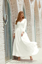 Bridesmaid Dress Chiffon Formal Party Dress Evening Dress 28016