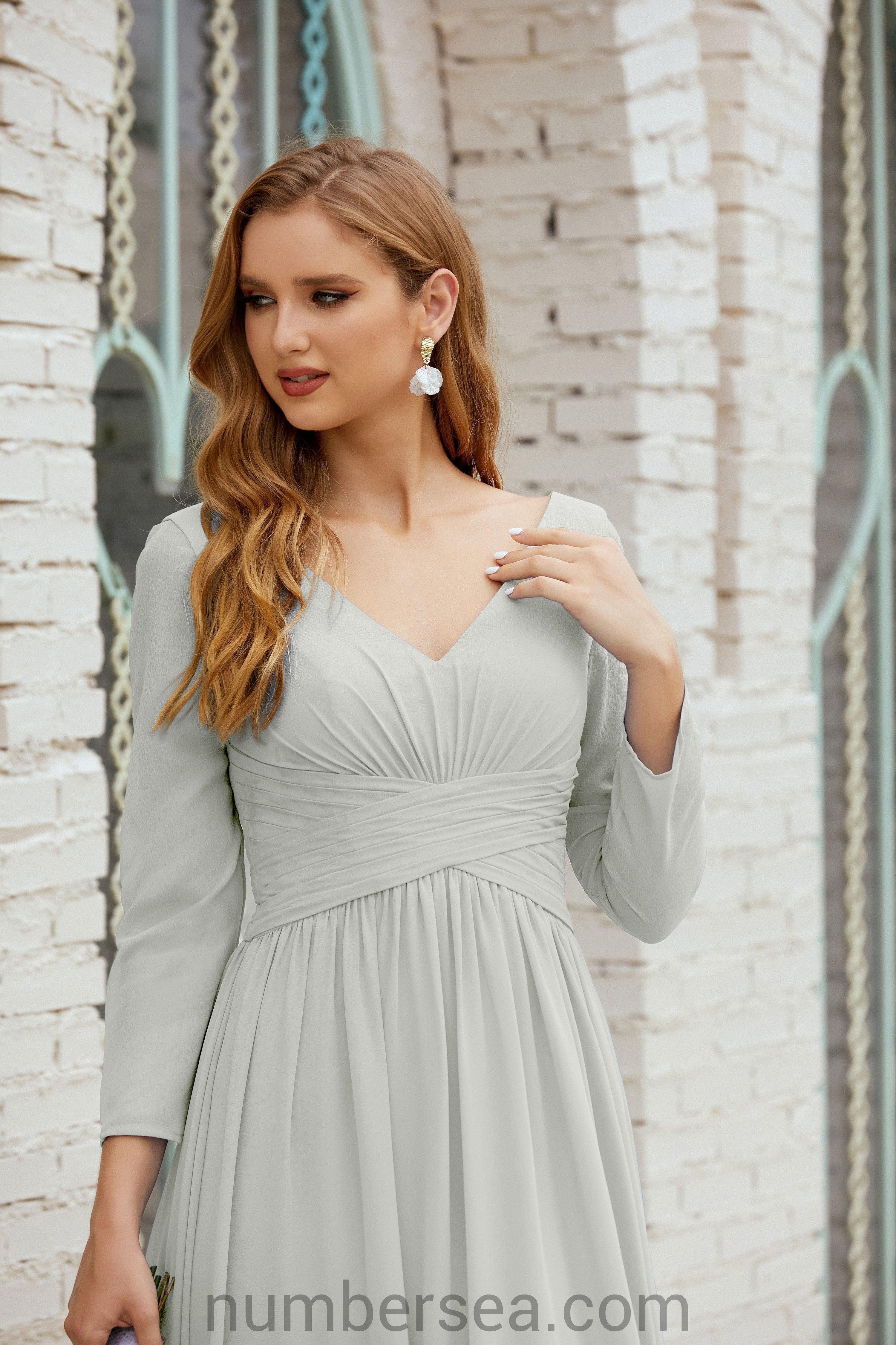 Bridesmaid Dress Chiffon Formal Party Dress Evening Dress 28016