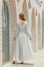 Bridesmaid Dress Chiffon Formal Party Dress Evening Dress 28016