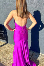 Gorgeous Trumpet Hunter Green Long Formal Dress