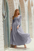 Bridesmaid Dress Chiffon Formal Party Dress Evening Dress 28016