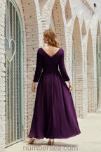 Bridesmaid Dress Chiffon Formal Party Dress Evening Dress 28016