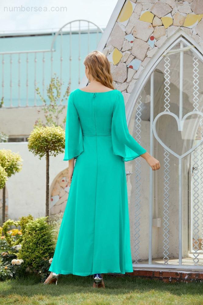 Mother of The Bride Dresses Formal Prom Dress for Wedding Guest 28012