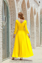 Bridesmaid Dress Chiffon Formal Party Dress Evening Dress 28016