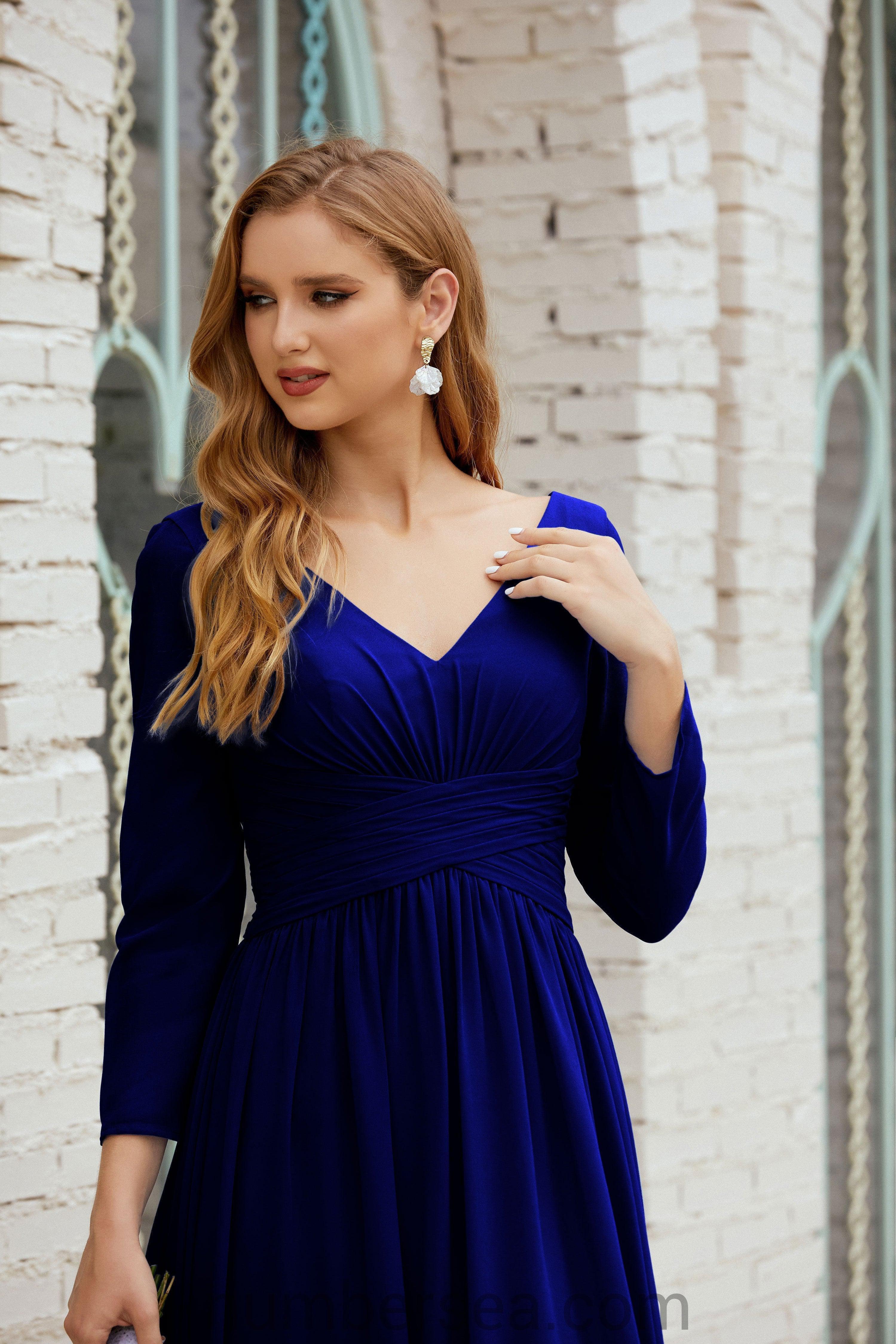 Bridesmaid Dress Chiffon Formal Party Dress Evening Dress 28016