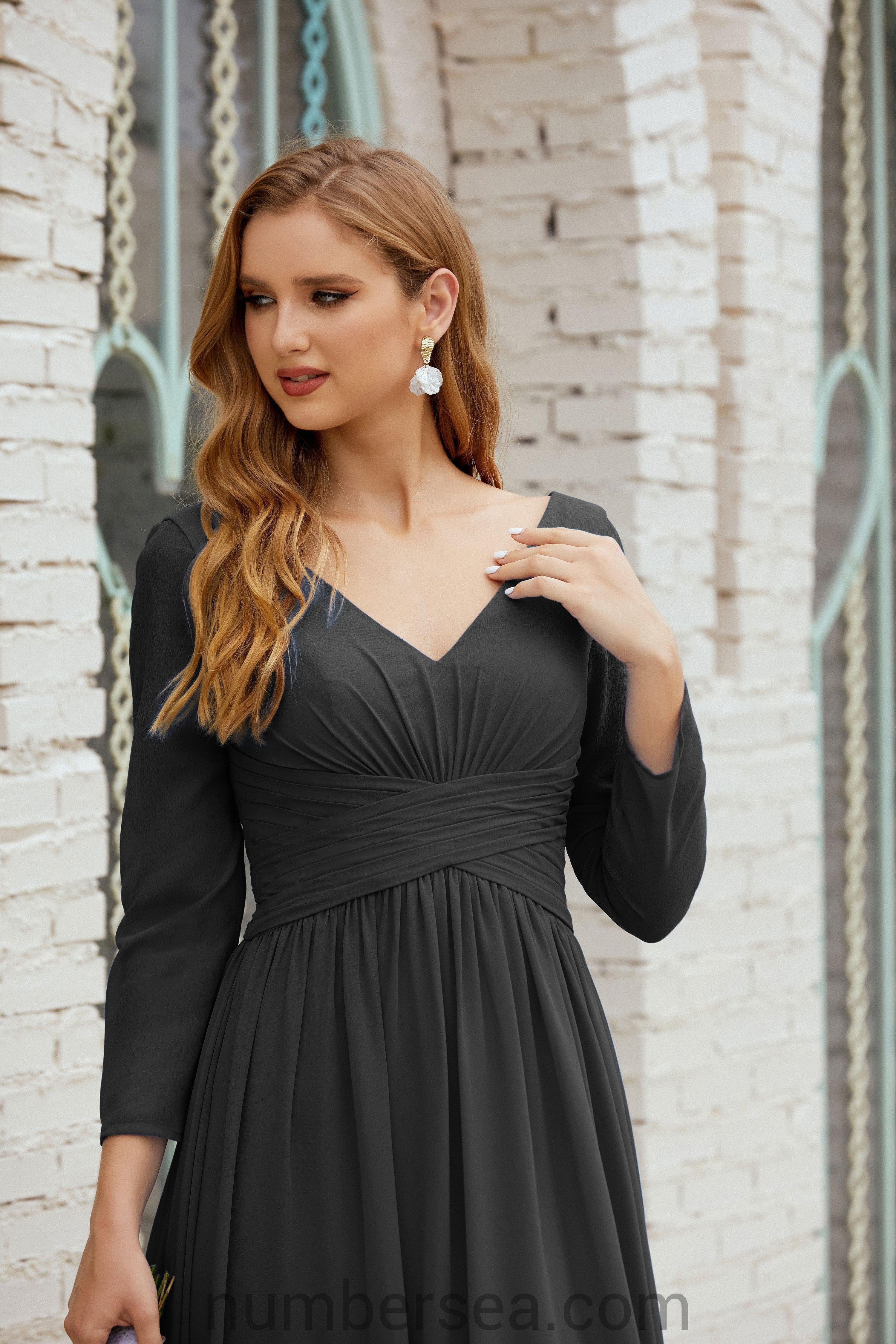 Bridesmaid Dress Chiffon Formal Party Dress Evening Dress 28016