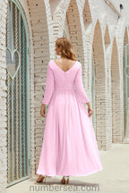 Bridesmaid Dress Chiffon Formal Party Dress Evening Dress 28016