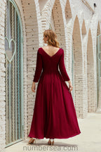 Bridesmaid Dress Chiffon Formal Party Dress Evening Dress 28016