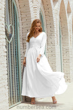 Bridesmaid Dress Chiffon Formal Party Dress Evening Dress 28016