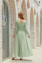 Bridesmaid Dress Chiffon Formal Party Dress Evening Dress 28016