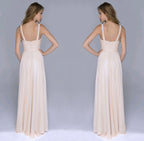Popular Women Evening Dress Chiffon Sequin Sling Dress