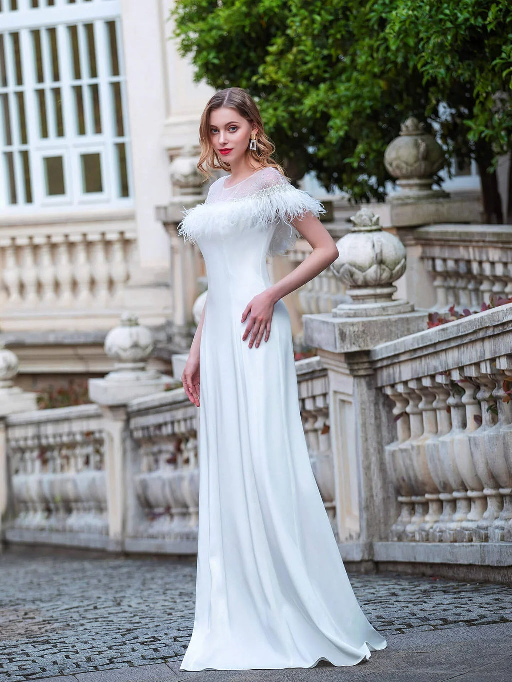 Sheath / Column  Fashion Formal Evening Dresses Sleeveless Floor Length Prom Dresses Party Dresses