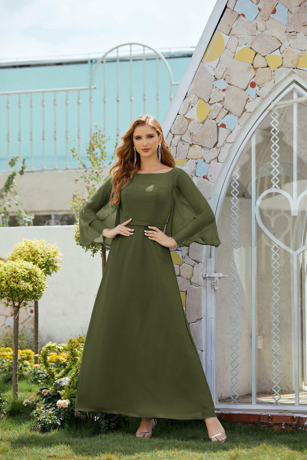 Mother of The Bride Dresses Formal Prom Dress for Wedding Guest 28012