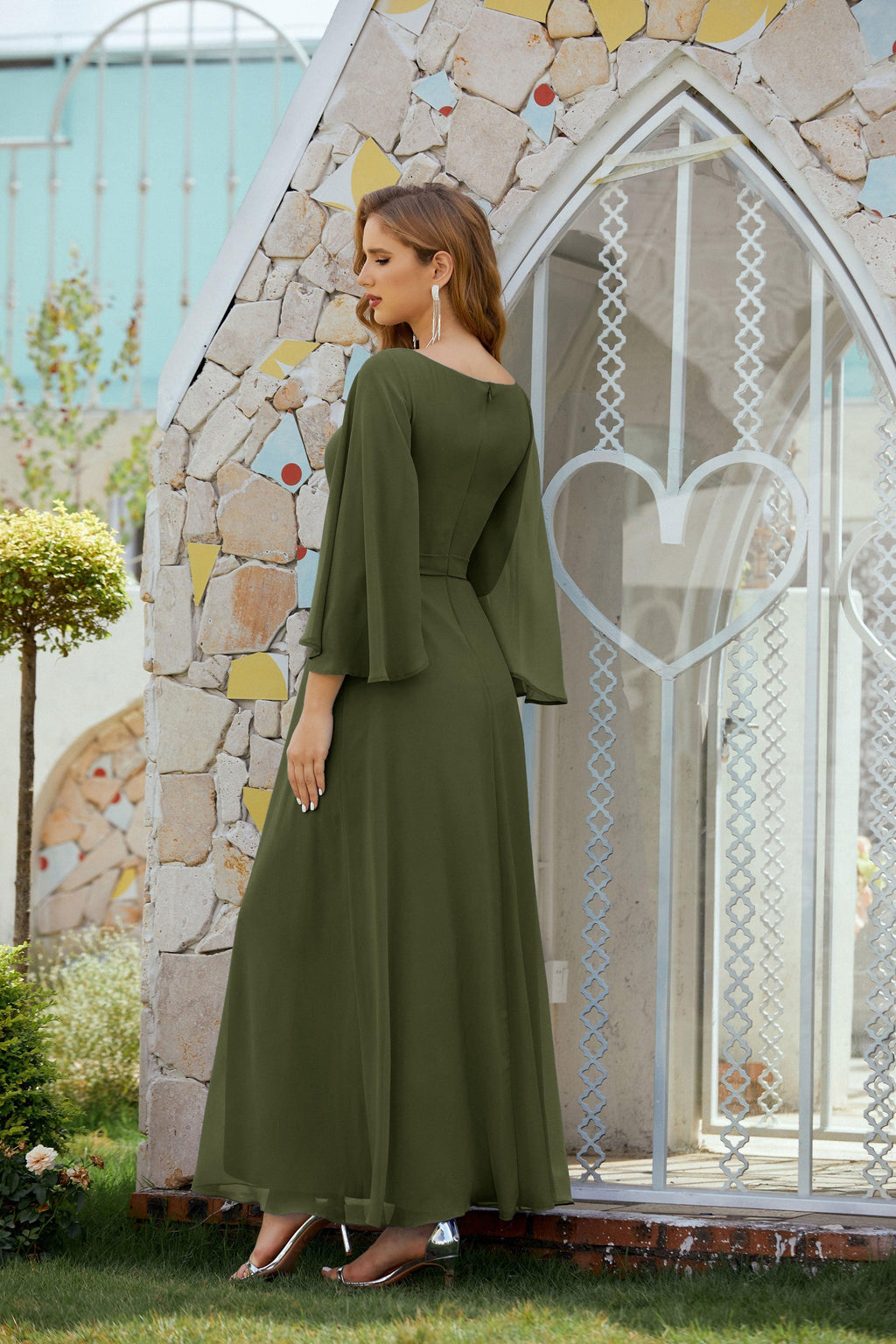 Mother of The Bride Dresses Formal Prom Dress for Wedding Guest 28012