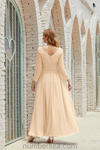 Bridesmaid Dress Chiffon Formal Party Dress Evening Dress 28016