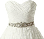 A-line Sweetheart Elegant Wedding Dresses Strapless Bridal Gown