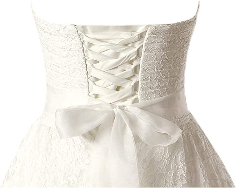 A-line Sweetheart Elegant Wedding Dresses Strapless Bridal Gown