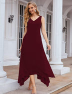 Chiffon Plus Size Mother of Bride Dresses with Jacket Formal Dresses for Wedding SEA28073