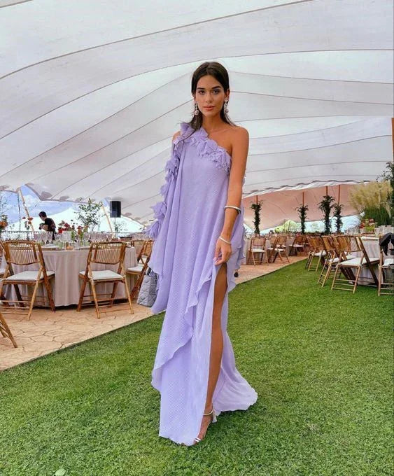 Lilac prom dress Evening Gown Party Dress Y4744