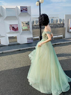 Off the Shoulder Long Formal Occasion Dress Evening Dress  Y620