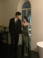 Women Elegant Summer Fashion Evening Dress,Vintage Spring Mermaid Evening Gown Y5570
