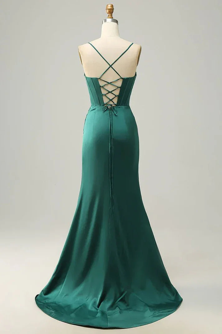 Mermaid Sweetheart Neck Lavender Long Prom Dress Formal Evening Dress Y2507