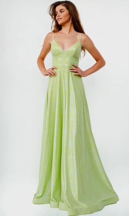 Long Shimmer Pink Prom Dress SYP81