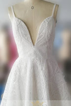 Cheap A-Line Spaghetti Strap Short Graduation Homecoming Party Dress