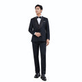 Custom Wedding Evening Gown And Tailored Banquet Men's Suit Set