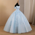 Off Shoulder Party Dress Formal Gown 15 Quinceanera Dresses Ball Gown 15 Year Old Dress Customized Prom Dresses For Quinceanera