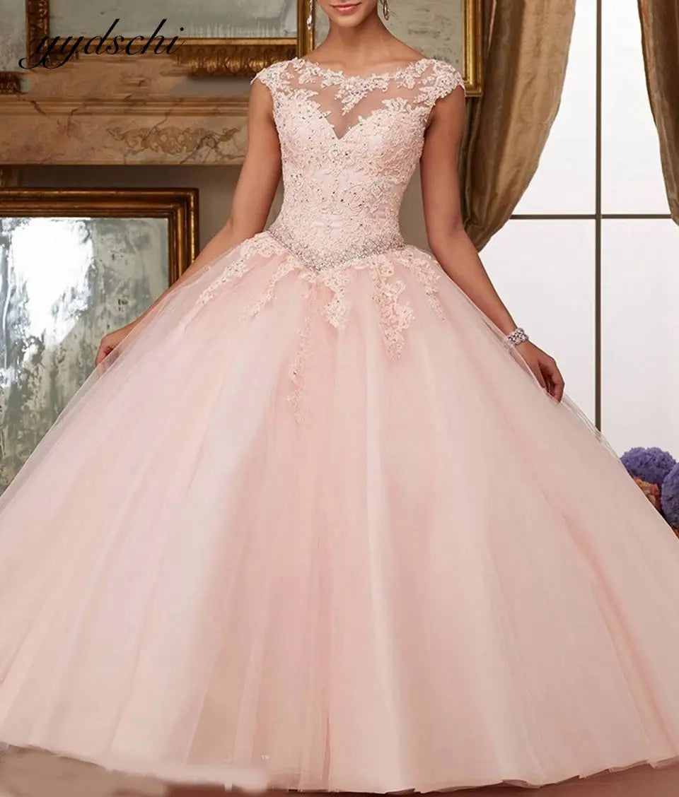 2026 Quinceanera Dresses Sweetheart   Elegant Tulle Appliques Ball Gown Graduation Party Derss Vestidos De 15 Años