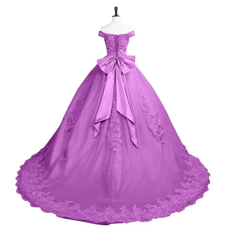 15 Quinceanera Dresses 2024 Elegant Off The Shoulder Real Photo Ball Gown Classic Party Dress 15 Year Old Dress Customized